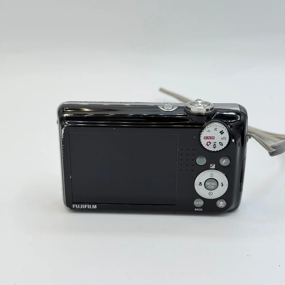 Fujifilm FinePix F72EXR Digital Camera Black 10x Optical Zoom Bundle SD Card